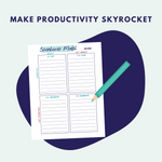 Load image into Gallery viewer, Eisenhower Productivity Method Workbook
